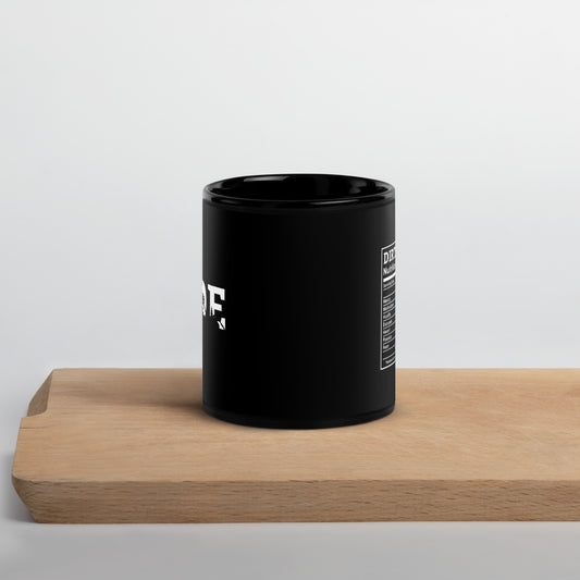 Black Glossy Mug