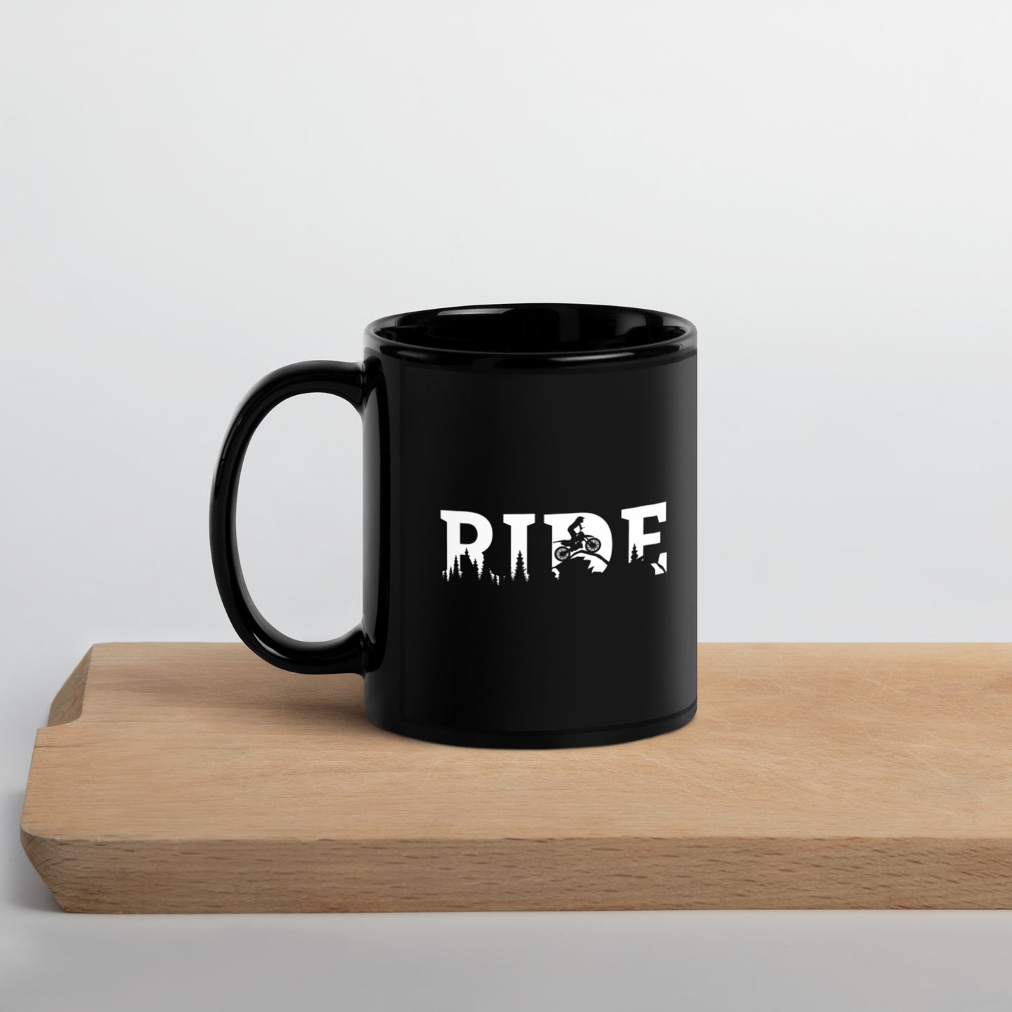 Black Glossy Mug