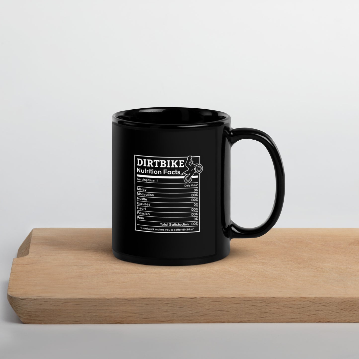 Black Glossy Mug