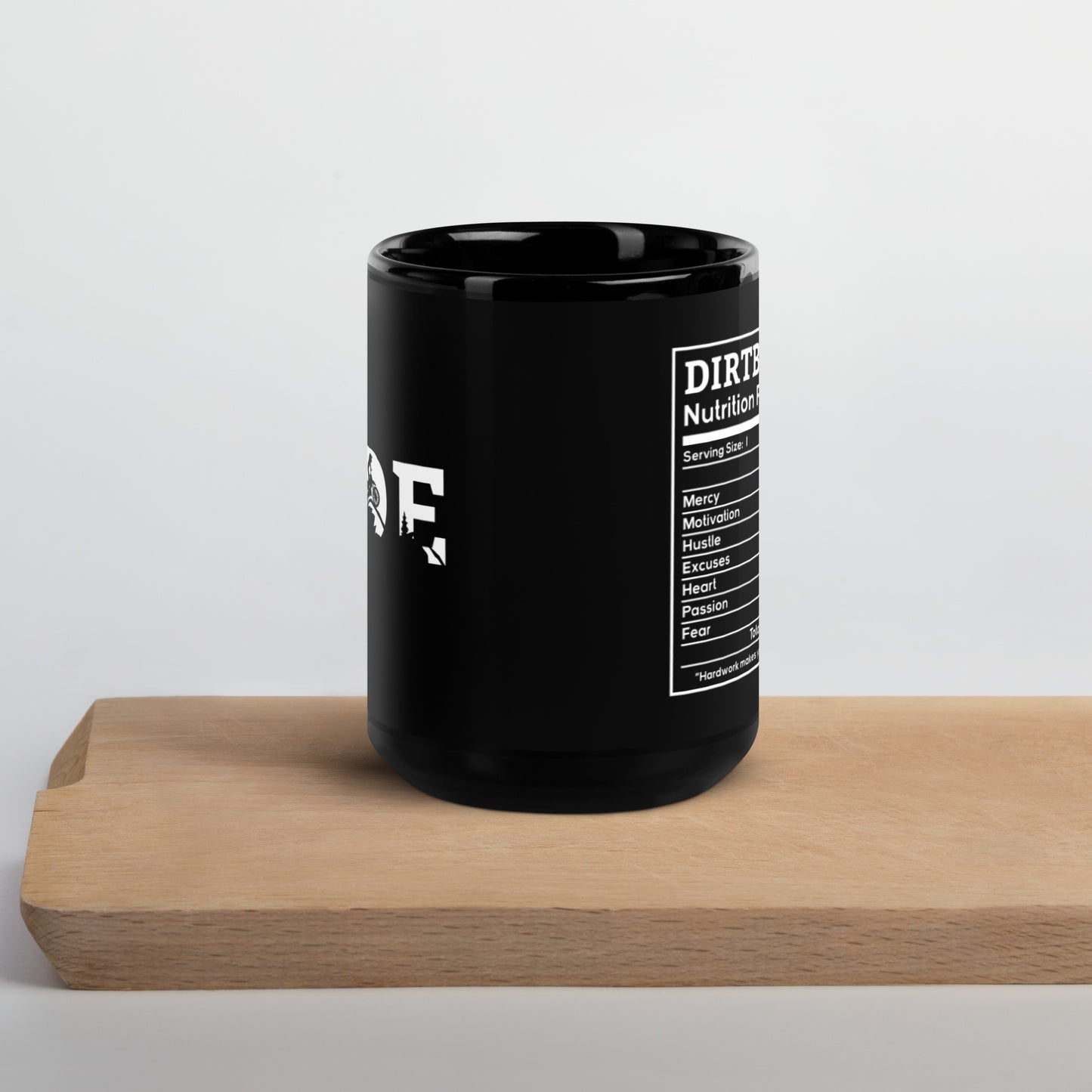 Black Glossy Mug