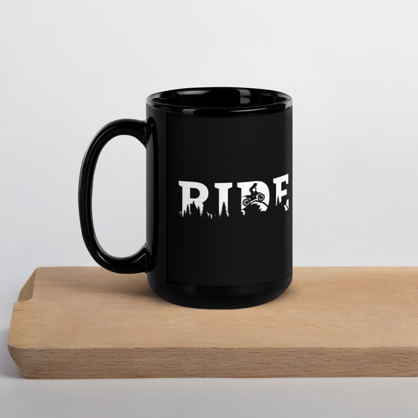 Black Glossy Mug