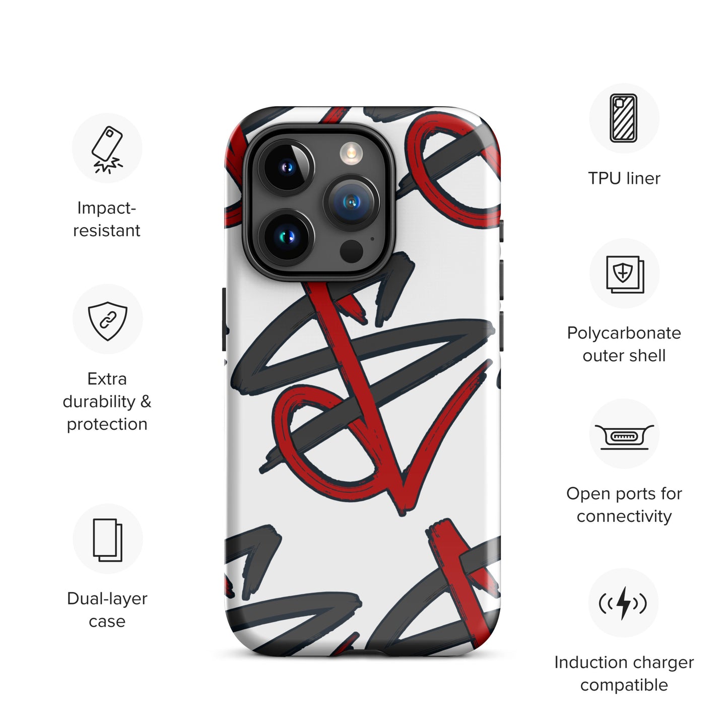 SUPREME LYRIK Tough Case for iPhone®