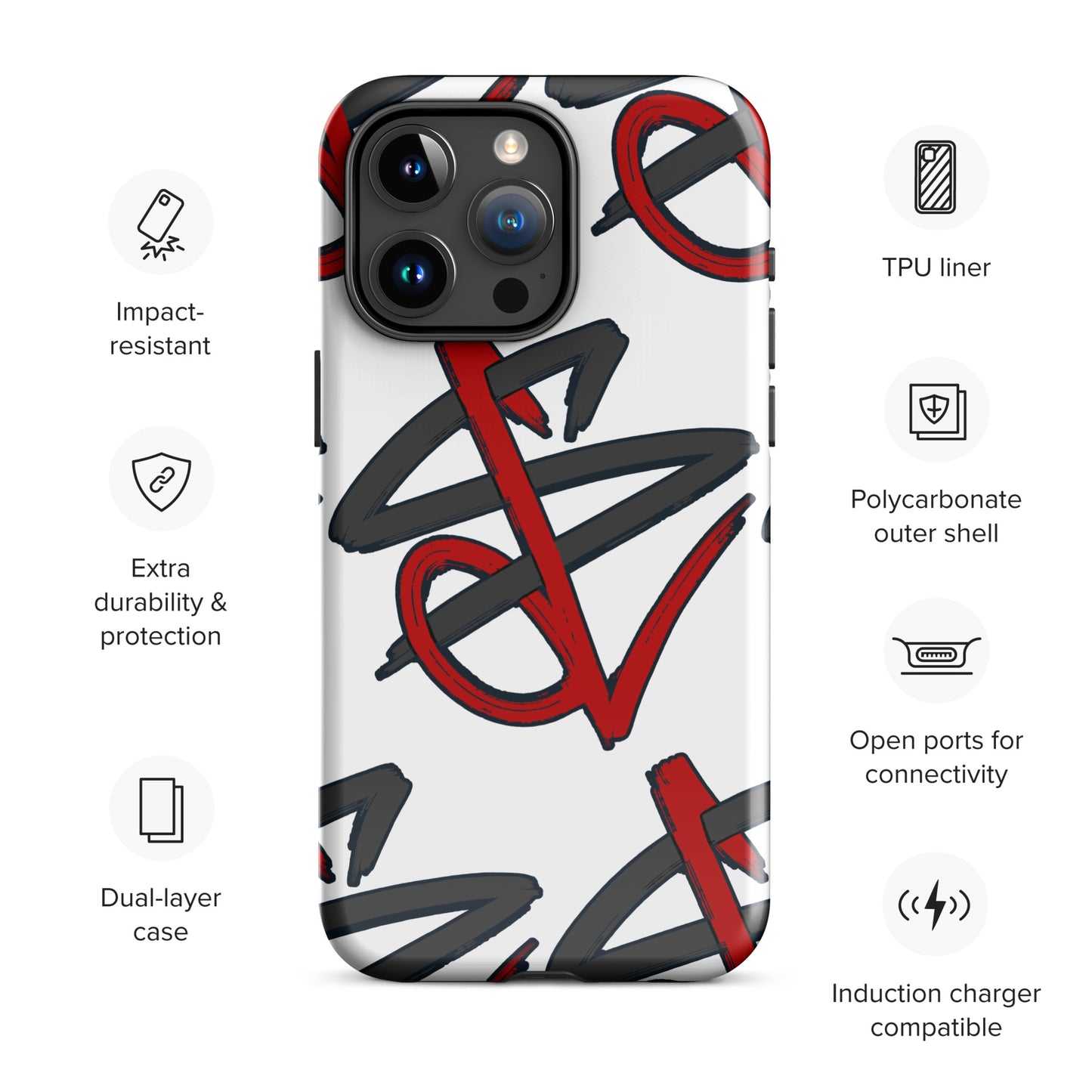 SUPREME LYRIK Tough Case for iPhone®